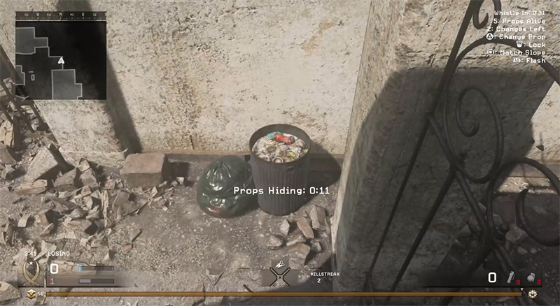 This garbage can has a good killstreak goin.